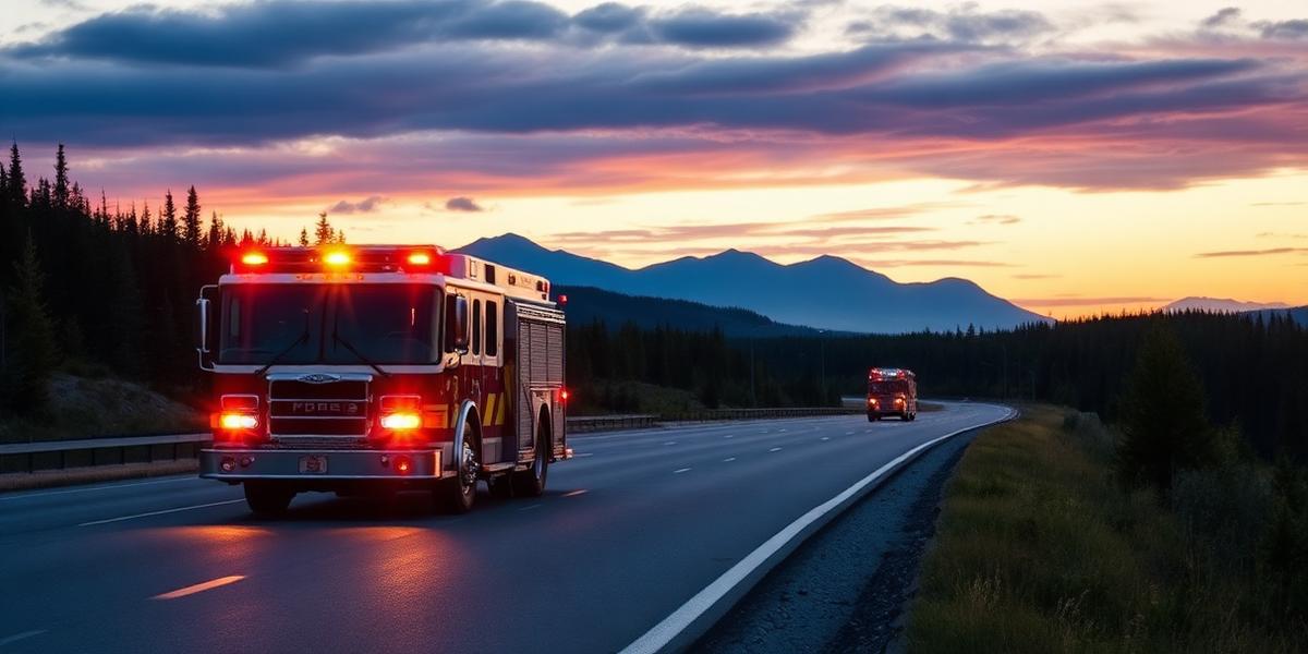 Emergency responders on Vancouver Island